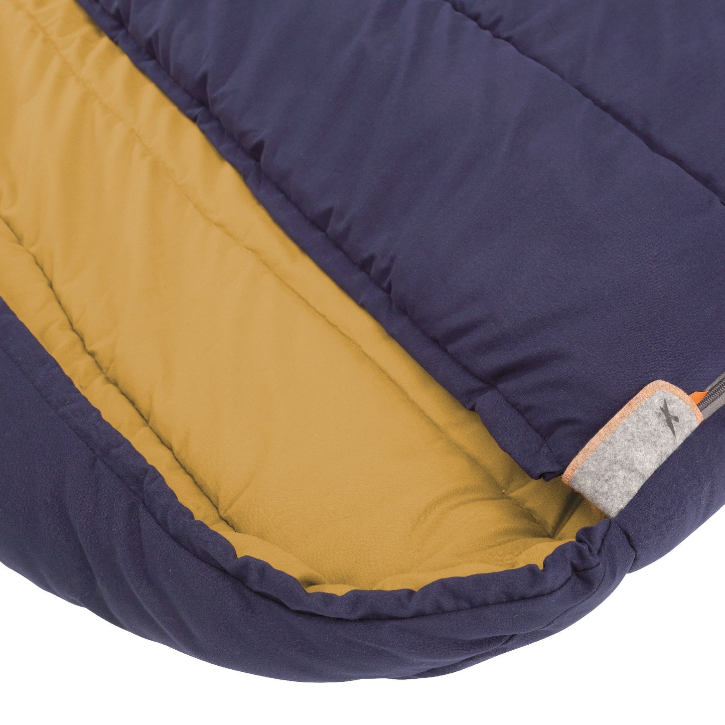 Sleeping bag Easy Camp Moon Double/+5°C Blue Right (240155)