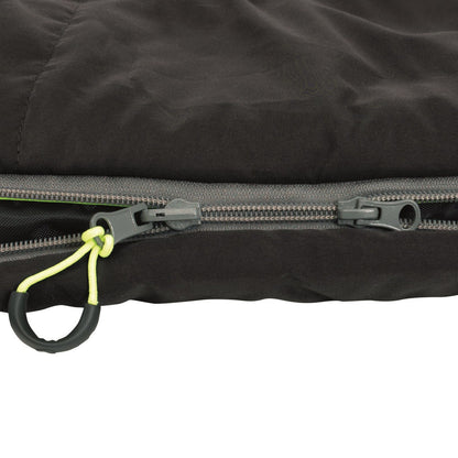 Sleeping bag Outwell Contour Reversible/+2°C Midnight Black Right (230300)