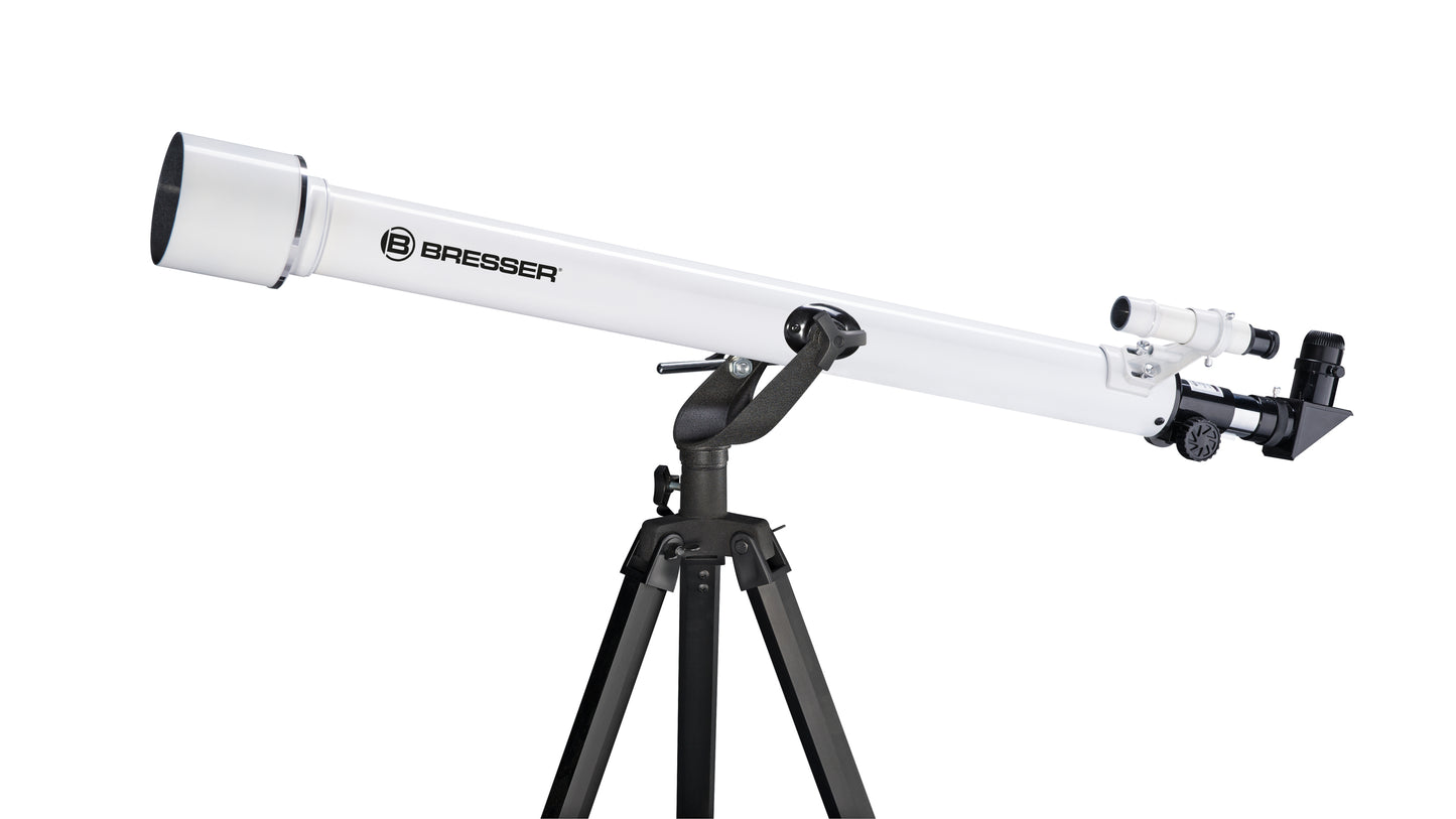 Bresser Classic 60/900 AZ Refractor Telescope with Smartphone Adapter Refurbished