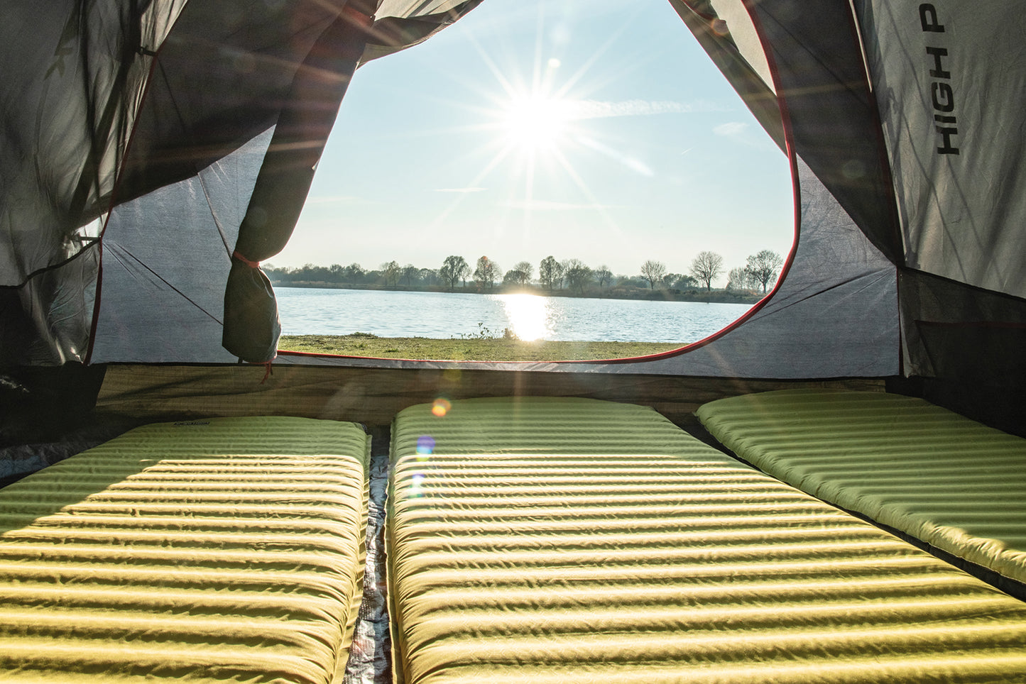 Self-inflating kilimok High Peak Oregon XL 5 cm Citronelle (41126)