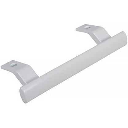 Upper/lower door handle for refrigerator L=215mm L(mount)=155mm Liebherr white