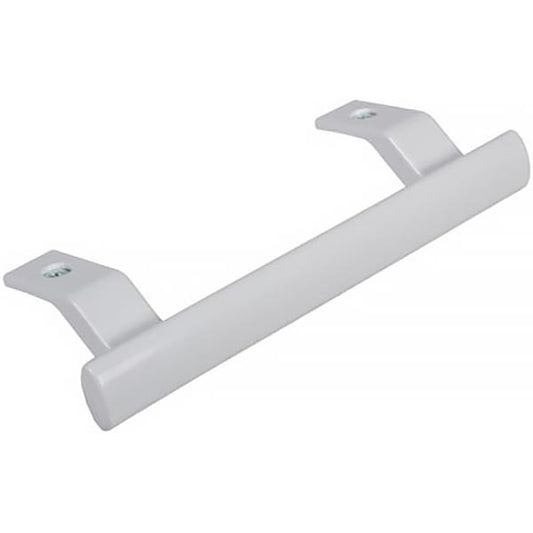 Upper/lower door handle for refrigerator L=215mm L(mount)=155mm Liebherr white