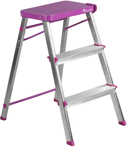Драбина Rolser Taburete M/3 3 щаблі Malva (MET3001-1013)