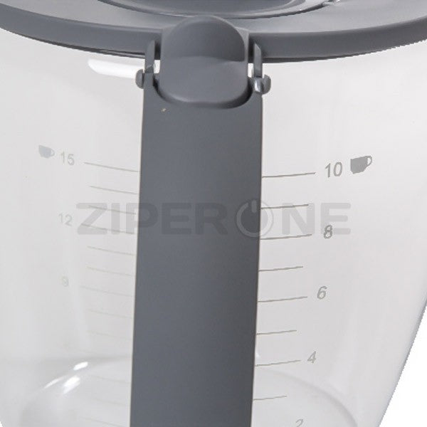 Flask + lid for Bosch coffee maker gray