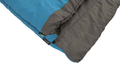 Sleeping bag Outwell Celebration Lux Double/+2°C Blue Left (230371)