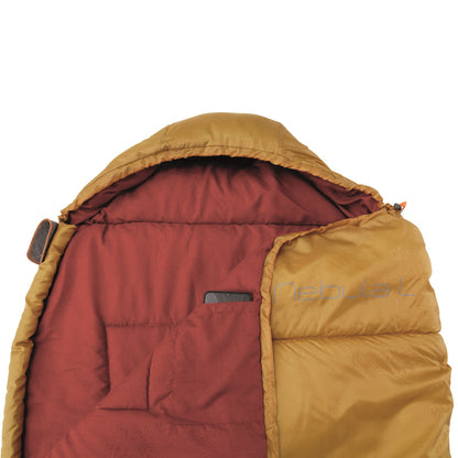 Sleeping bag Easy Camp Nebula L/+1°C Yellow Left (240156)