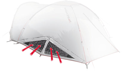 Trimis tent High Peak Nevada 3.1 Deep Forest (10351)