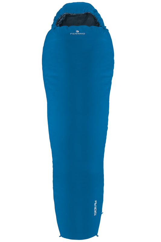 Спальний мішок Ferrino Yukon Plus +4°C Blue Right (86357NBBD)