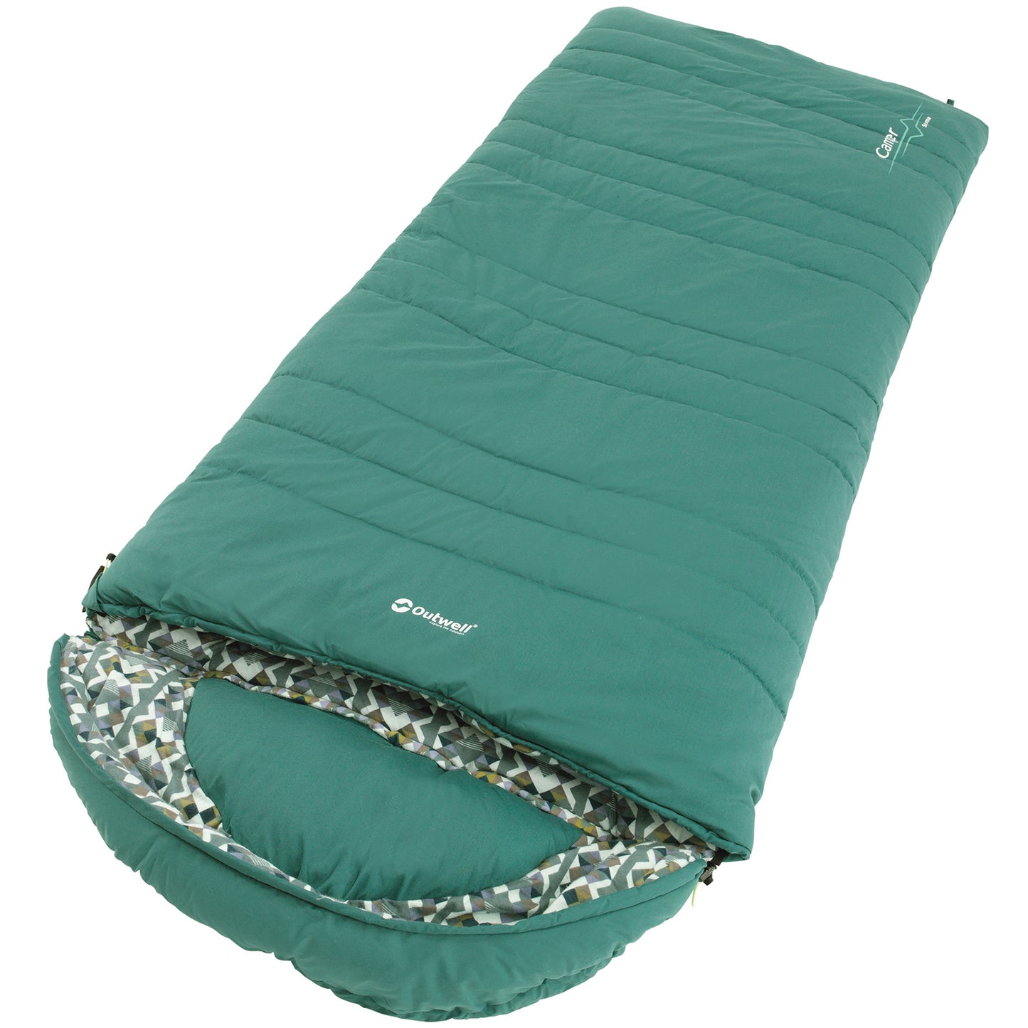 Sleeping bag Outwell Camper Supreme/-9°C Petrol Blue Left (230352)