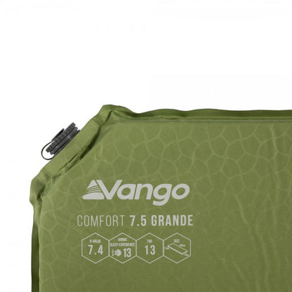 Kilimok self-inflating Vango Comfort 7.5 Grande Herbal (SMQCOMFORH09M1K)