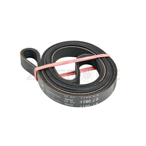 Siemens, Bosch, Constructa washing machine drive belt 1190J5 Hutchinson black