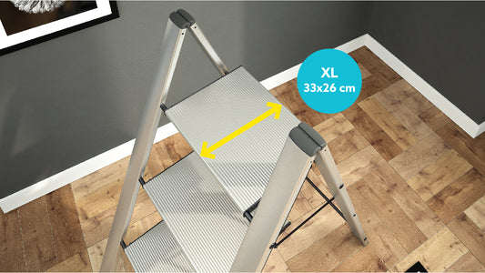 Драбина Colombo Leonardo Black 3 щаблі (G300A03W)