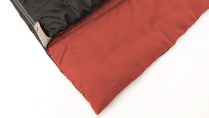 Sleeping bag Easy Camp Astro L/+6°C Black Left (240144)