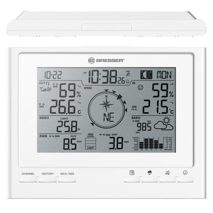 Weather station Bresser 7-in-1 Exclusive Line Weather Center Climate Scout (7003100GYE000)