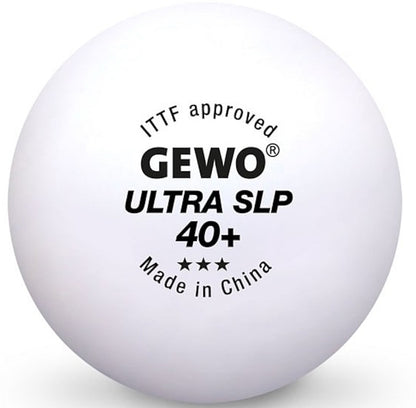 М'ячі для настільного тенісу Gewo Ultra SLP 40+ ITTF 6 шт (81351200)