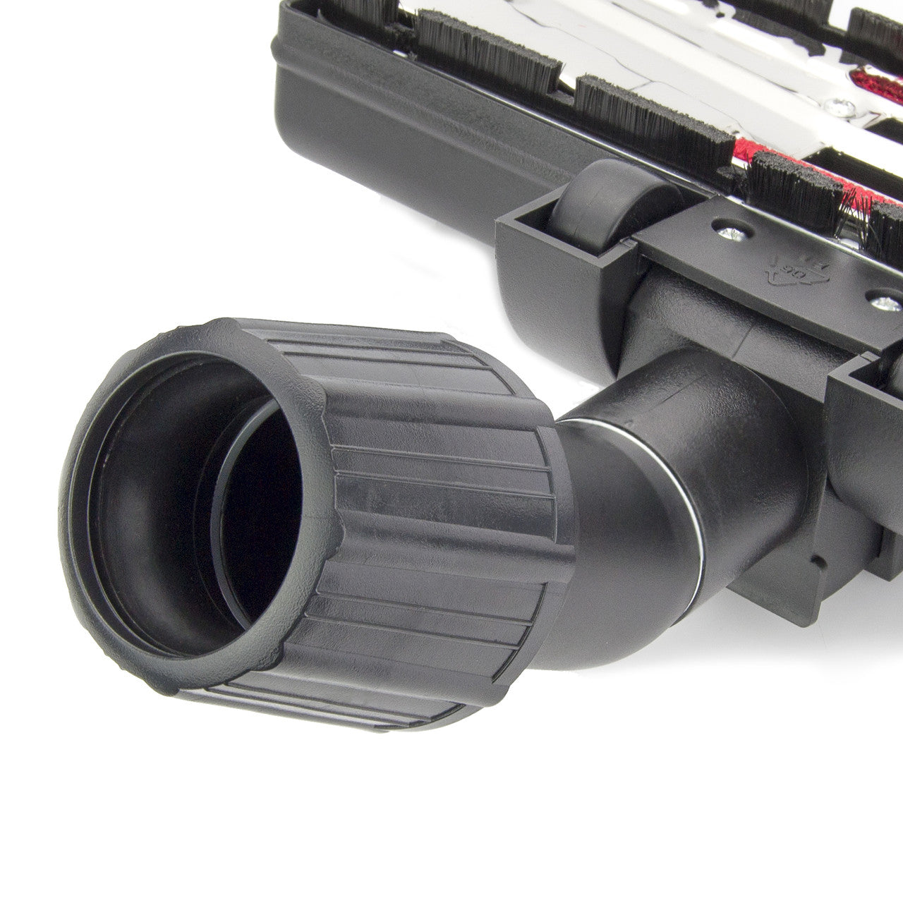 Universal vacuum floor collet brush 31-37 mm metal sole