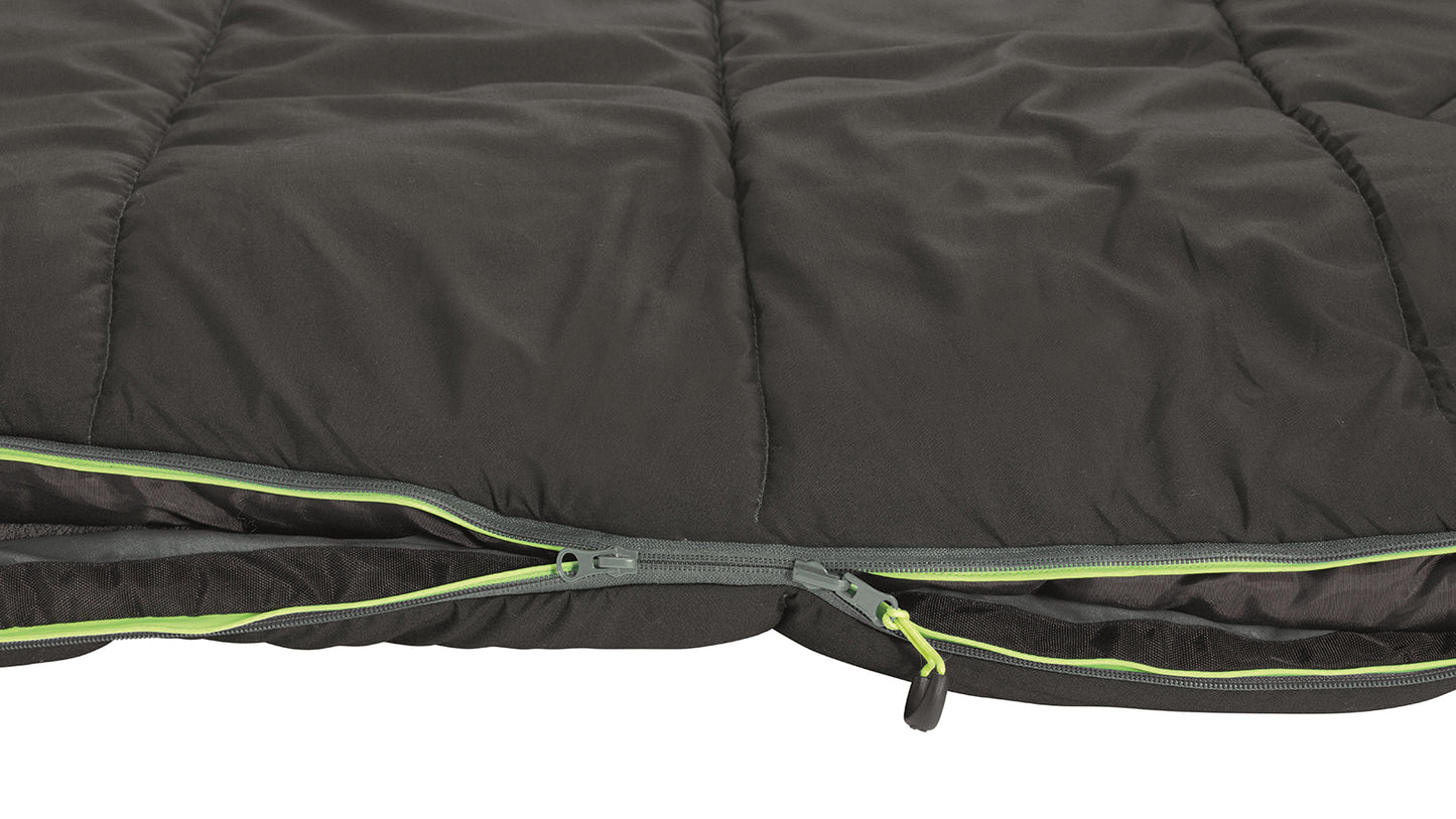 Sleeping bag Outwell Pine Supreme/-7°C Black Left (230347)