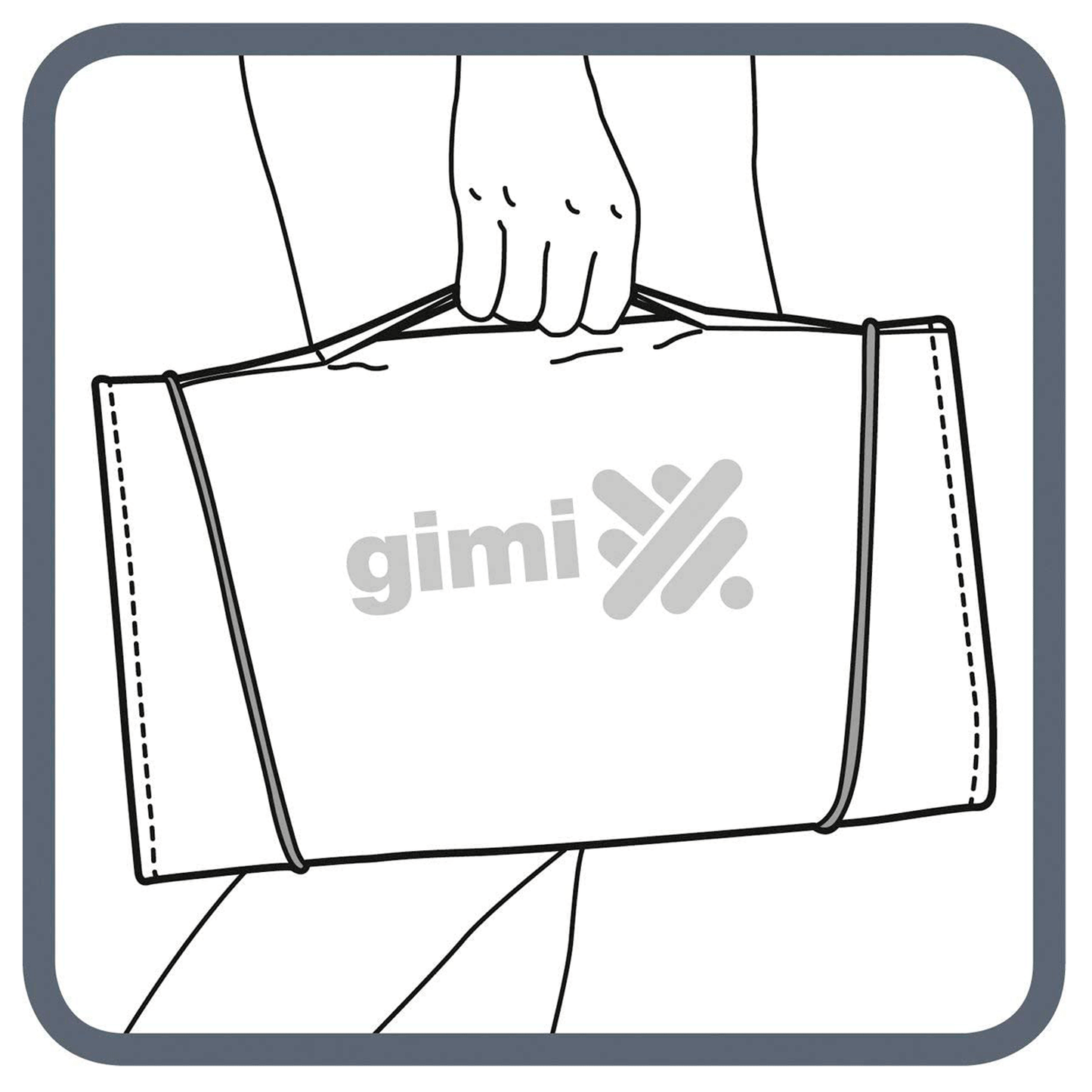 Carry bag Gimi Brava Plus Blue (157793)