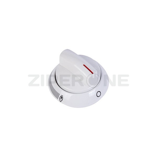 Control knob 188155 gas stove Bosch white