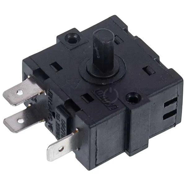 Fan/ oil heater mode switch (3-pin, 2 positions)