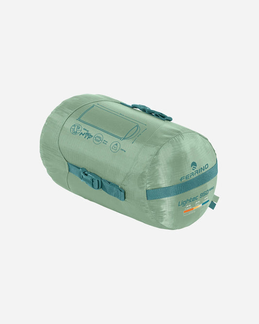 Sleeping bag Ferrino Lightec SSQ 950 +5°C Green Left (86652QVVS)