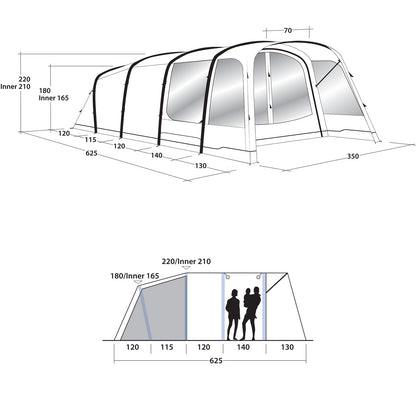 Outwell Avondale 5PA Green (111182)