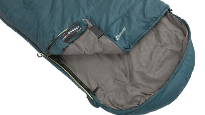 Sleeping bag Outwell Canella/+9°C Night Blue Left (230357)