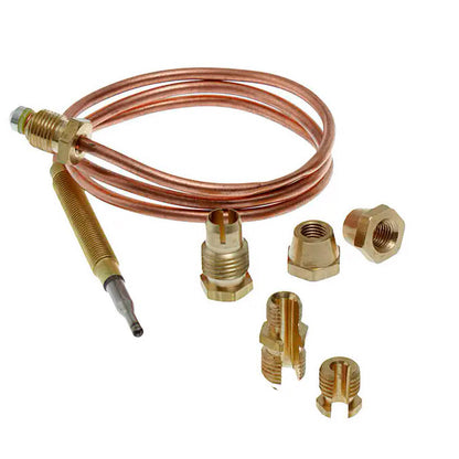 Ariston, Indesit cookers and boilers Universal Thermocouple 150cm 30 мV (5 nuts)