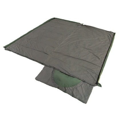 Sleeping bag Outwell Contour Lux XL Reversible/-1°C Green Left (230299)