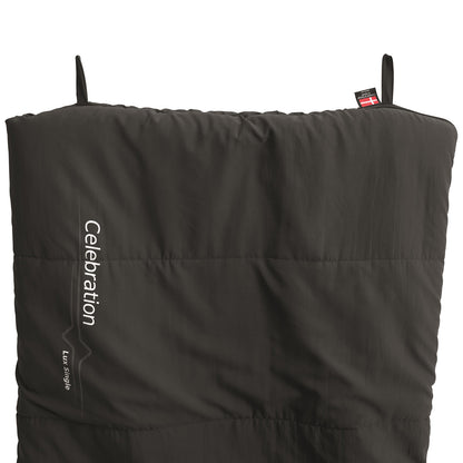 Sleeping bag Outwell Celebration Lux/+4°C Black Left (230360)
