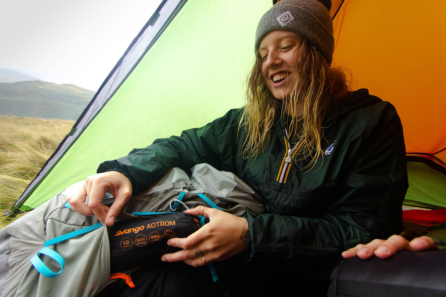 Inflatable Kilimok Vango Aotrom 5 Standard Anthracite (SMQAOTROMA07M1D)