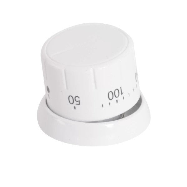 Oven Temperature Control Knob for Bosch Stove White