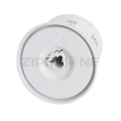 Oven Temperature Control Knob for Bosch Stove White