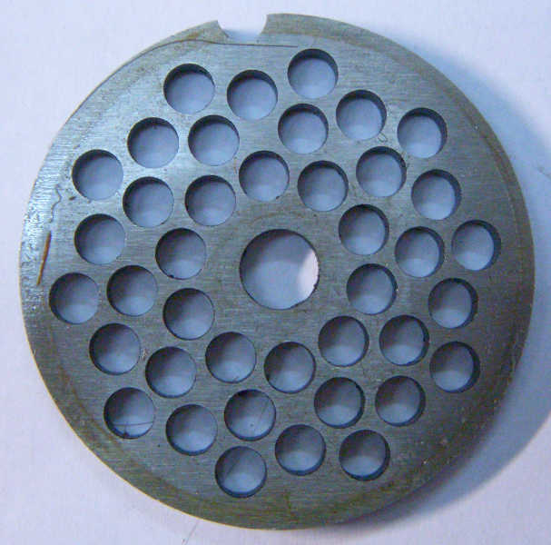 Meat grinder knife grid Briz Axion with a cell of 5 mm D54 mm thickness 2/4 mm