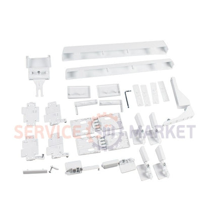 Door facade fastening kit (cold/frost) for built-in cold. Bosch