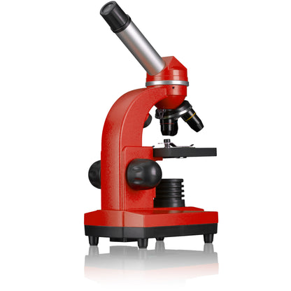 Microscope Bresser Junior Biolux SEL 40x-1600x Red with adapter for smartphone (8855600E8G000)