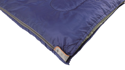 Sleeping bag Easy Camp Chakra/+10°C Blue Left (240147)