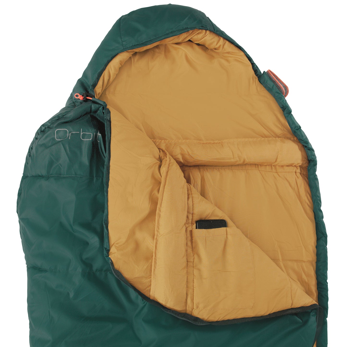Sleeping bag Easy Camp Orbit 400/-9°C Petrol Blue Left (240161)