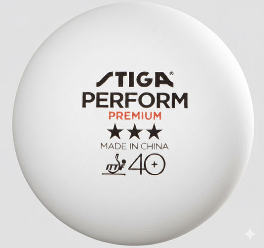 М'ячі для настільного тенісу Stiga Perform Premiun ITTF 6 шт (1113-2410-06)