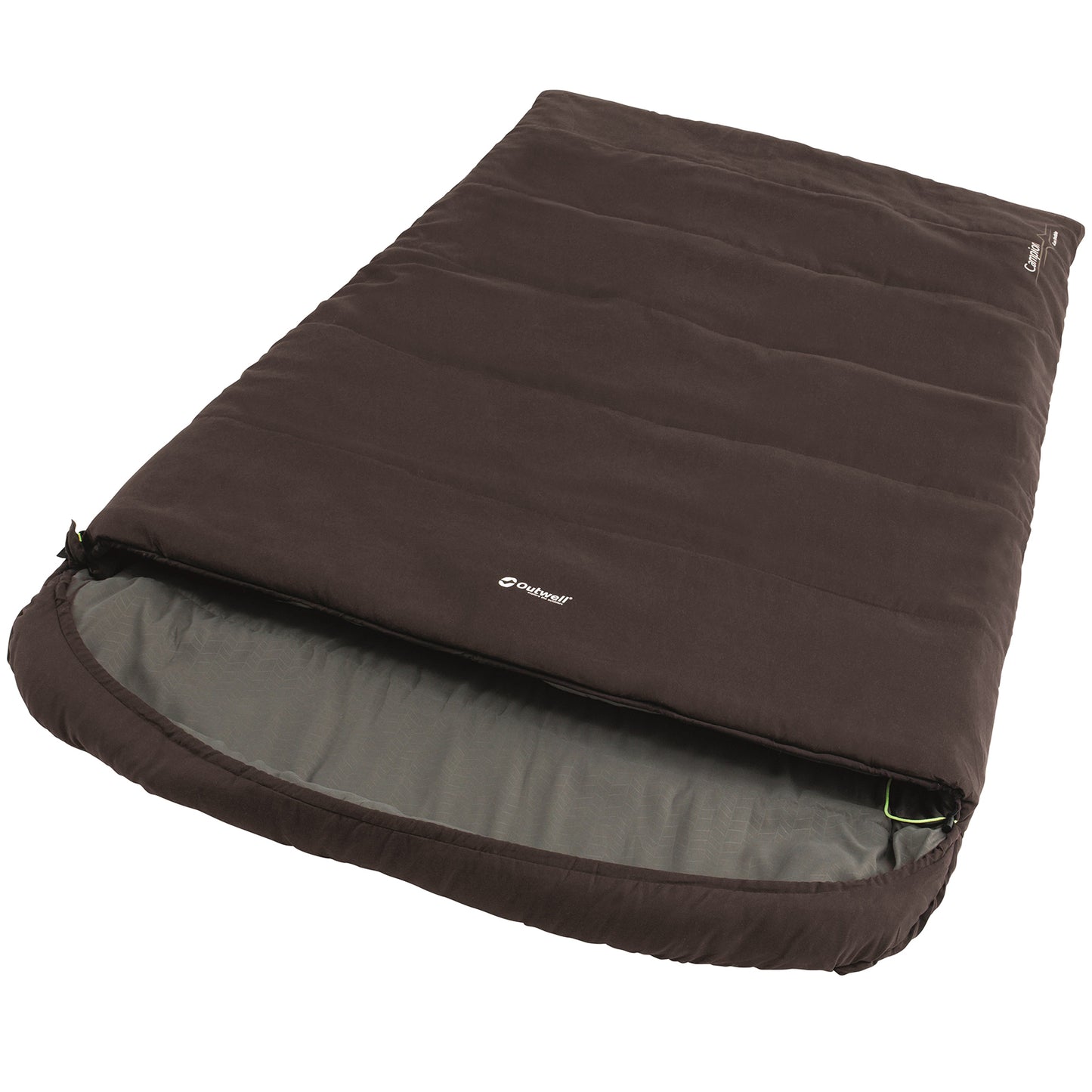 Sleeping bag Outwell Campion Lux Double/-1°C Brown Left (230370)