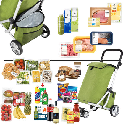 ShoppingCruiser 3 Wheels Green (650071)