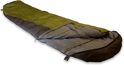 Sleeping bag High Peak TR 300/0°C Dark Grey/Green Left (23019)