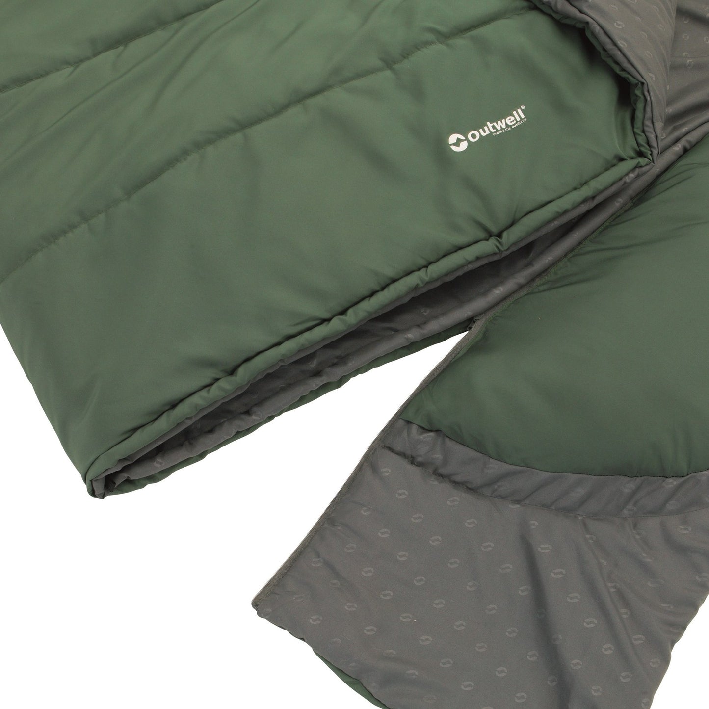 Sleeping bag Outwell Contour Lux XL Reversible/-1°C Green Left (230299)