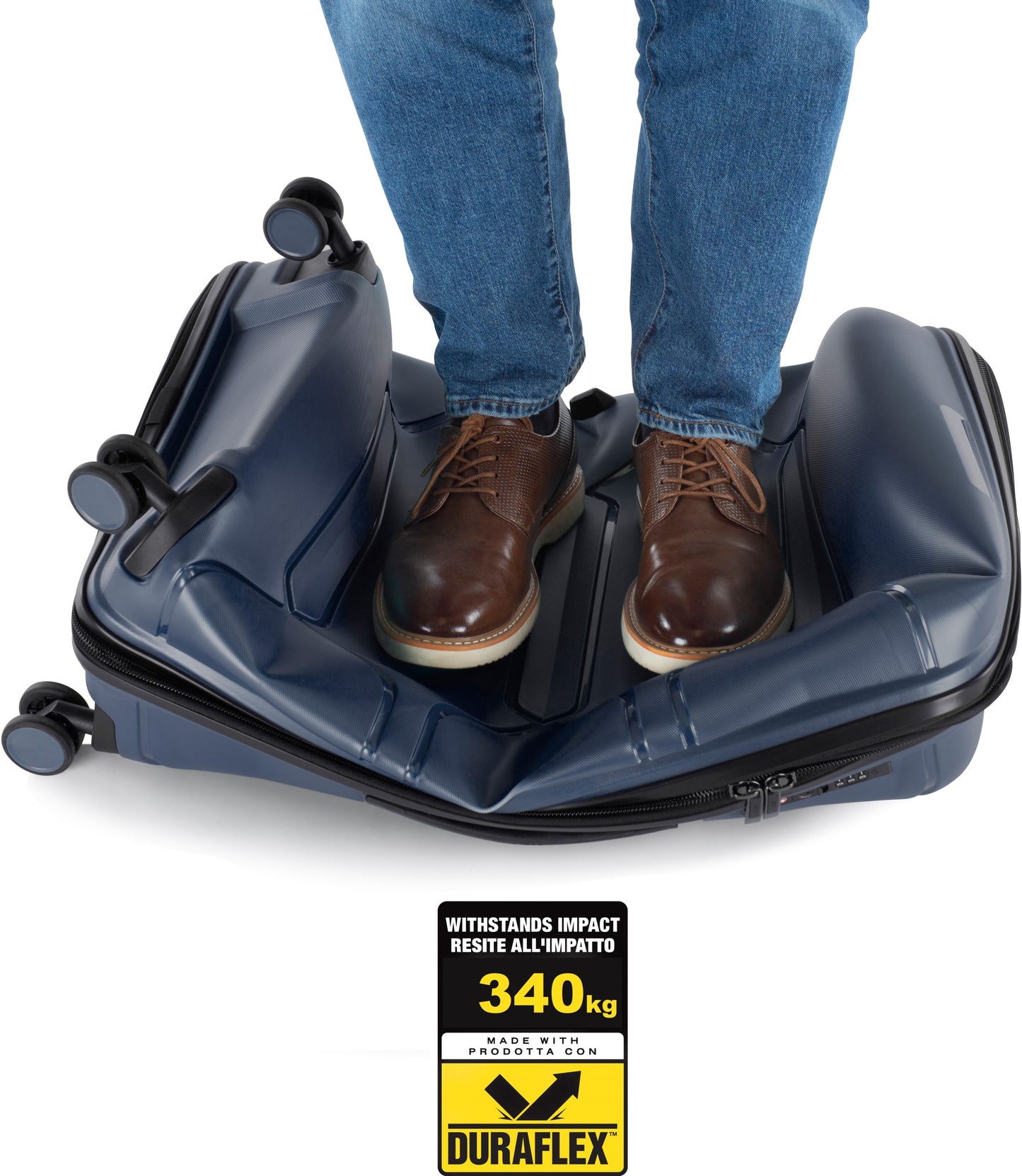 Valise Heys Milos (M) Navy (10159-0028-26)