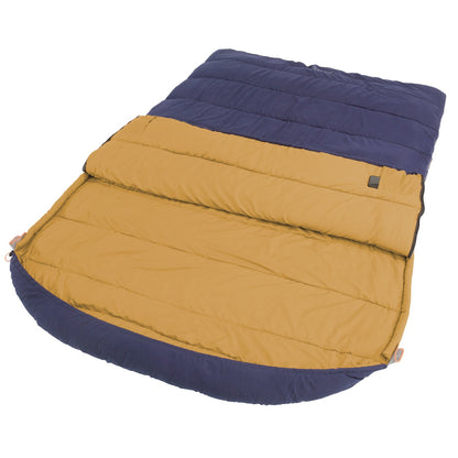 Sleeping bag Easy Camp Moon Double/+5°C Blue Right (240155)
