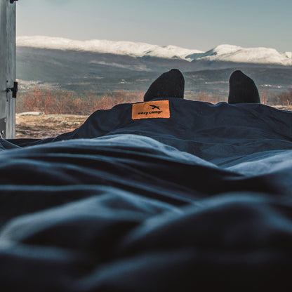 Sleeping bag Easy Camp Moon/+2°C Blue Left (240154)