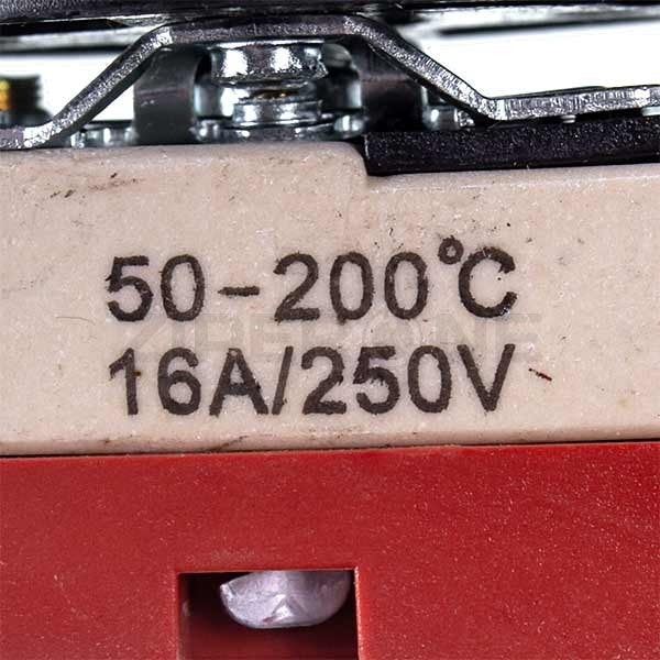 Thermostat Sanal WYF200F for electric stove in the range of 60-200°C