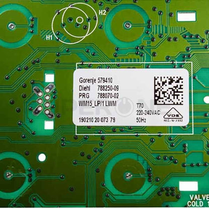 Control board 698835 washing machine WM15_LP/1LWM Gorenje