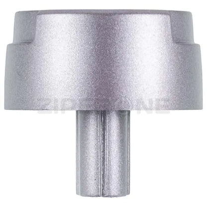 Control knob for gas stove Electrolux silver