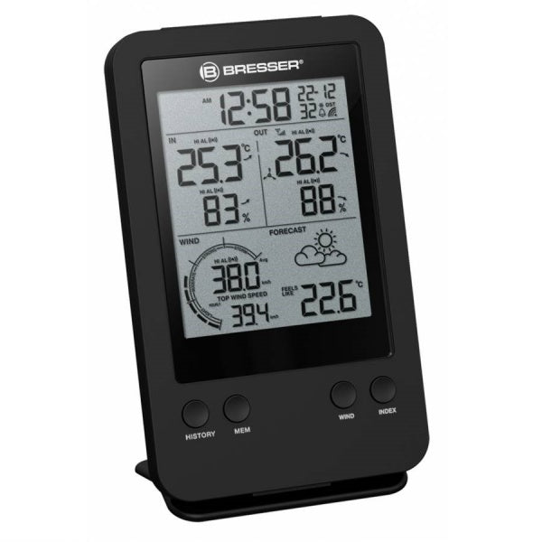 Weather station Bresser 3-in-1 Profi Wind Gauge Black (7002531)